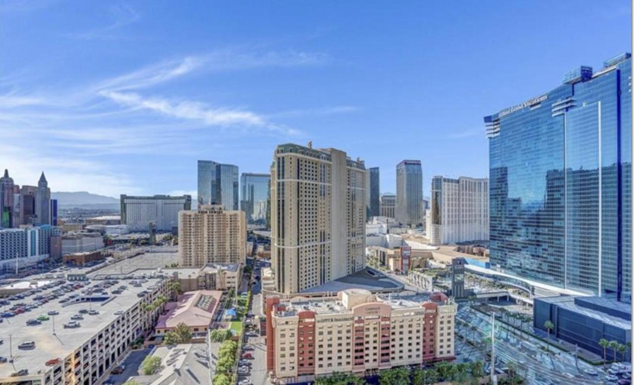 Balcony Full Strip View Suite Mgm Signature Free Valet Лас Вегас Екстериор снимка