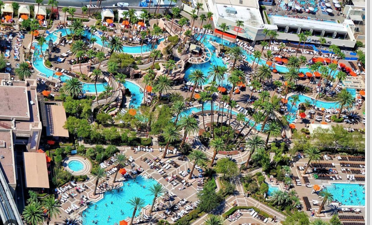 Balcony Full Strip View Suite Mgm Signature Free Valet Лас Вегас Екстериор снимка