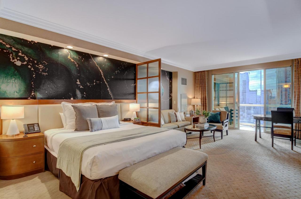 Balcony Full Strip View Suite Mgm Signature Free Valet Лас Вегас Екстериор снимка