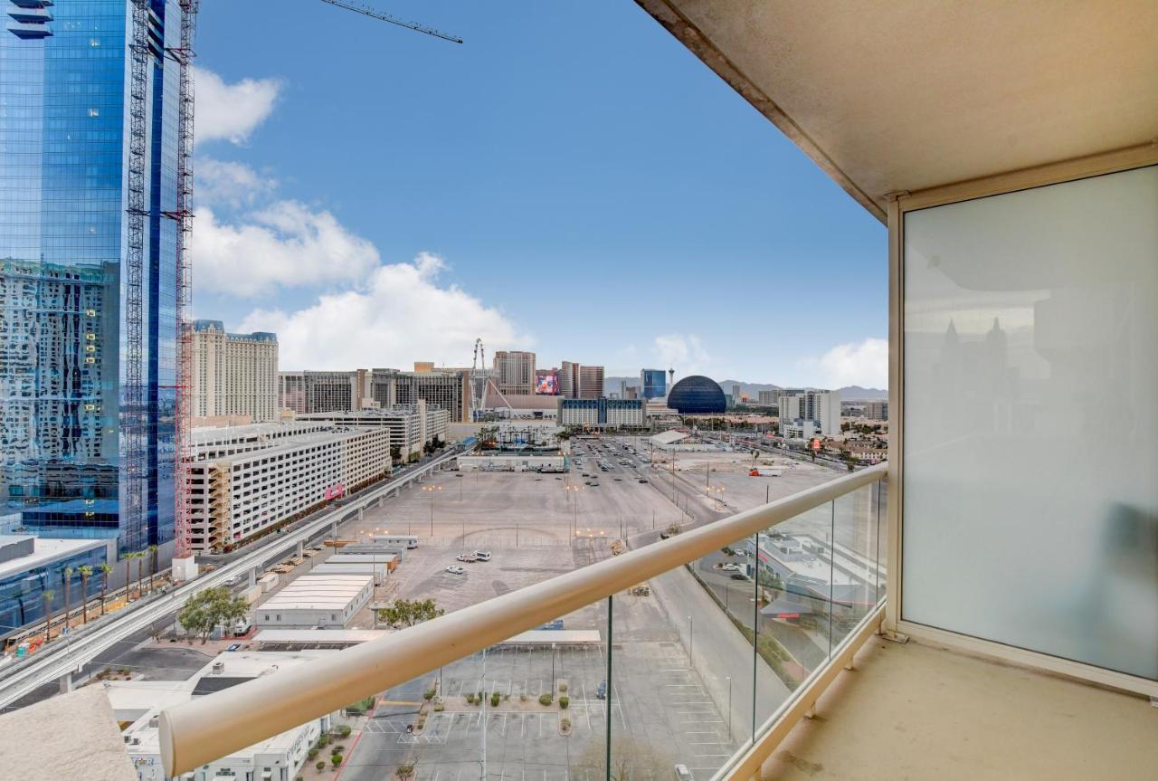 Balcony Full Strip View Suite Mgm Signature Free Valet Лас Вегас Екстериор снимка