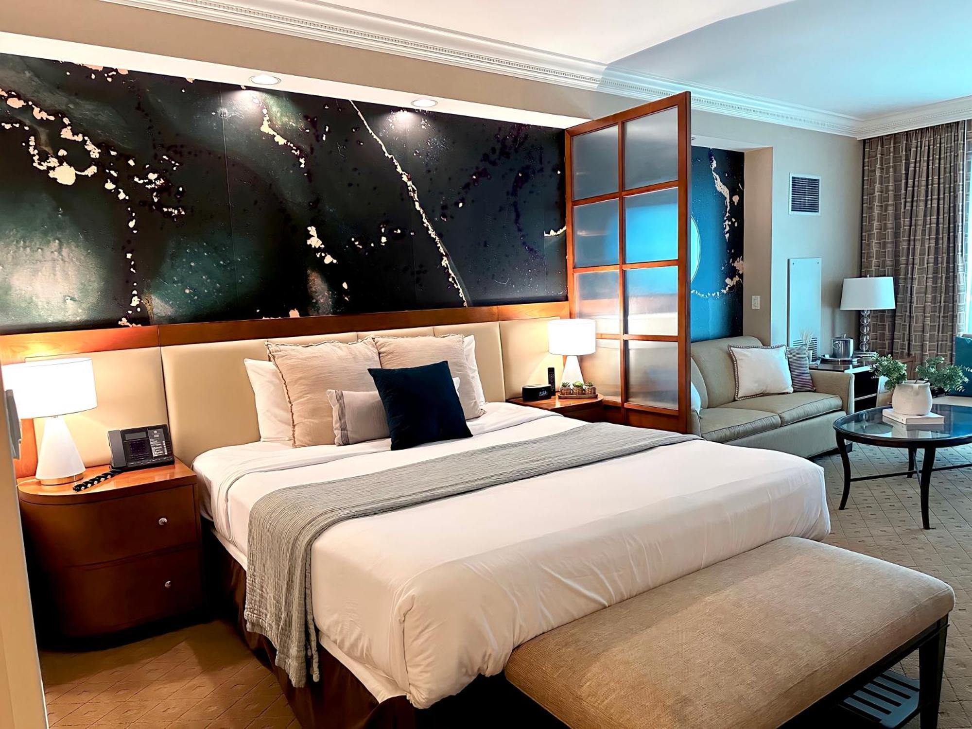 Balcony Full Strip View Suite Mgm Signature Free Valet Лас Вегас Екстериор снимка